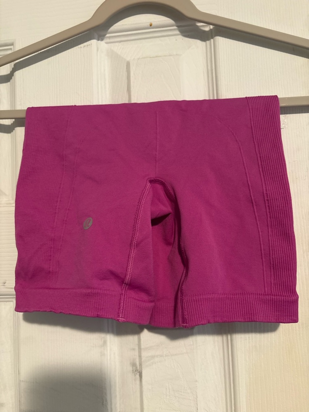 lululemon athletica Magenta Seamless Bike Shorts